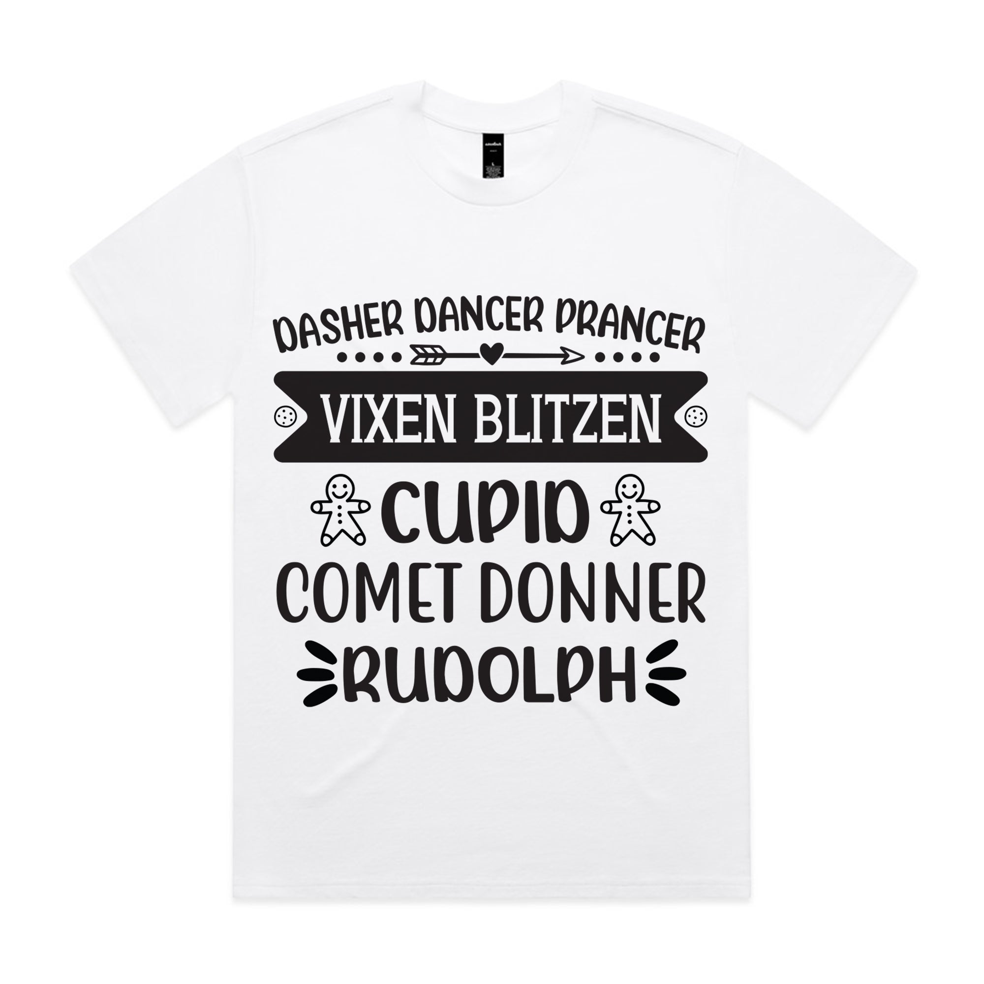 Dasher, Dancer, Prancer, Vixen T-Shirt