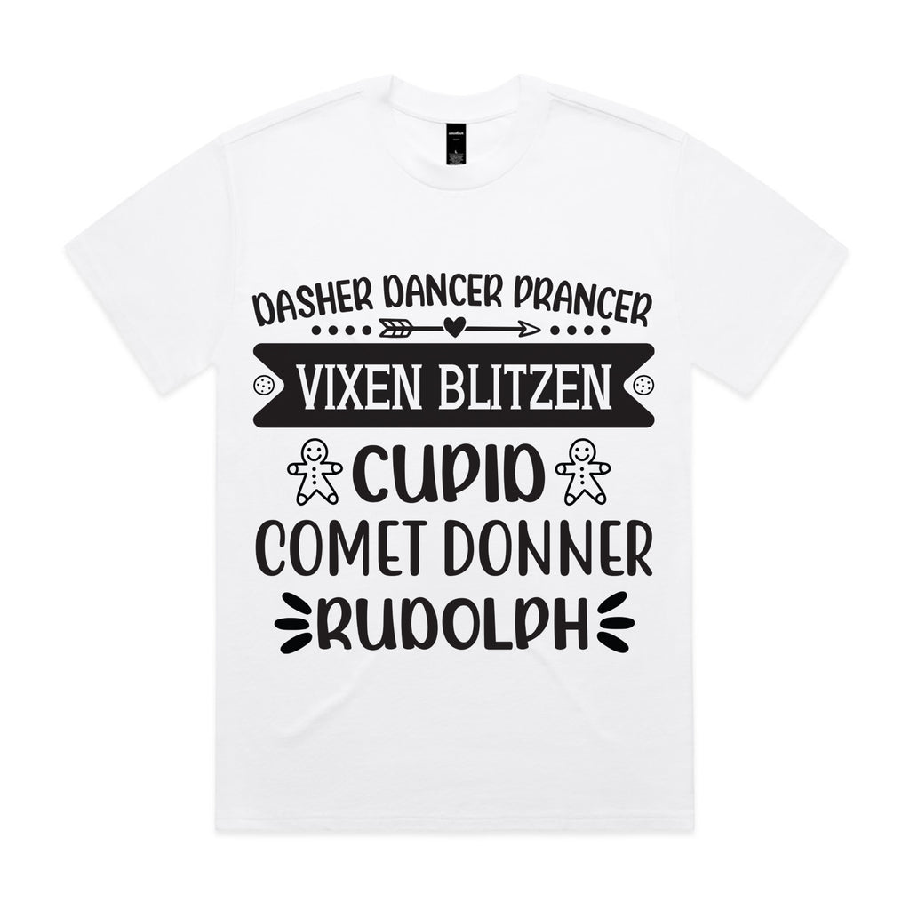 Dasher, Dancer, Prancer, Vixen T-Shirt