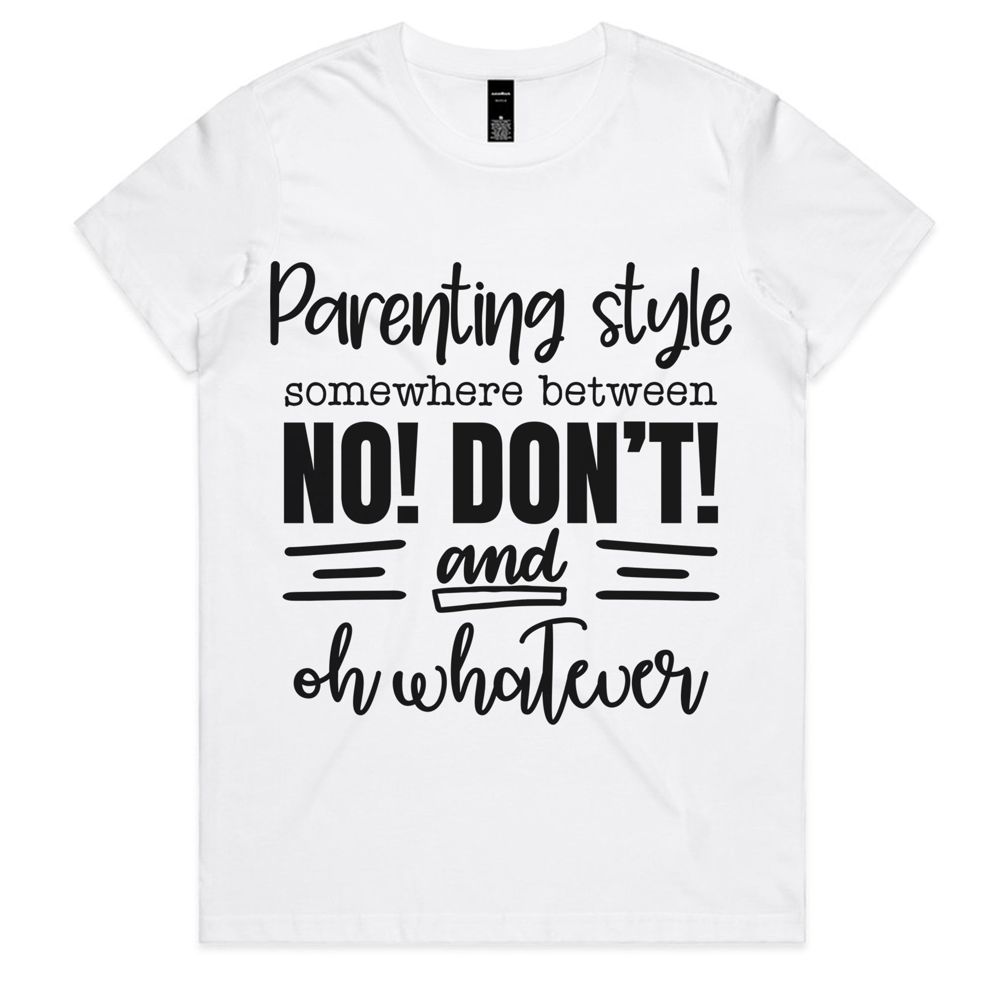 Parenting Style: Somewhere Between No! Don’t! & Oh Whatever