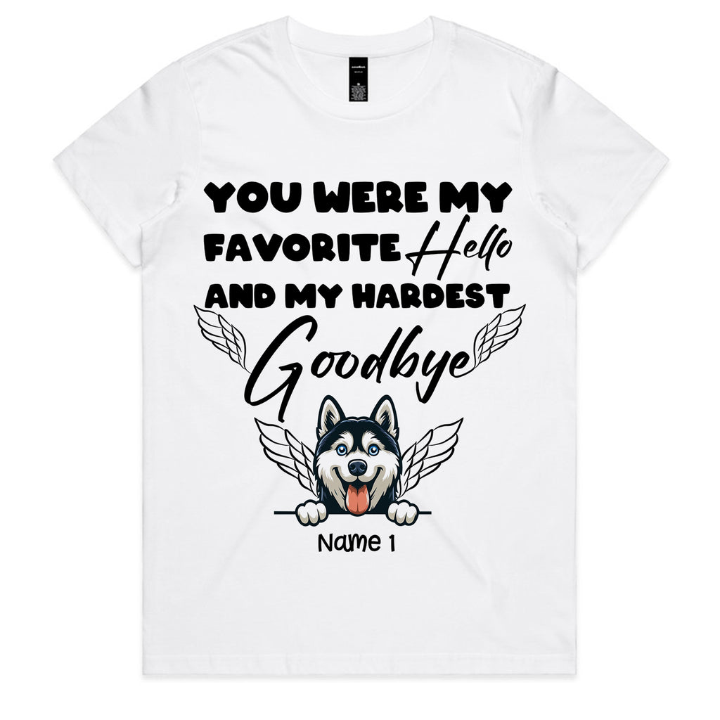Personalized Pet Memorial T-Shirt