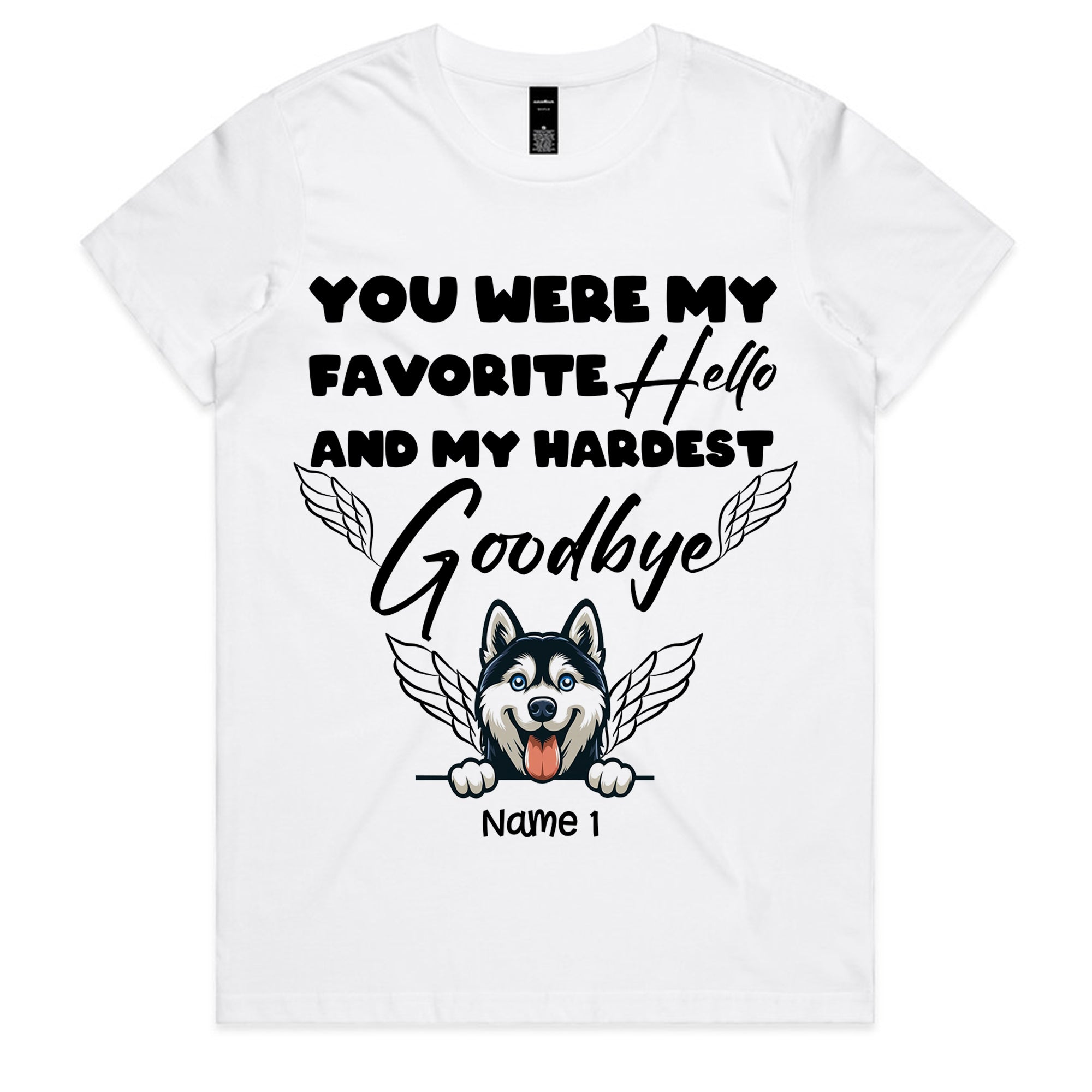 Personalized Pet Memorial T-Shirt