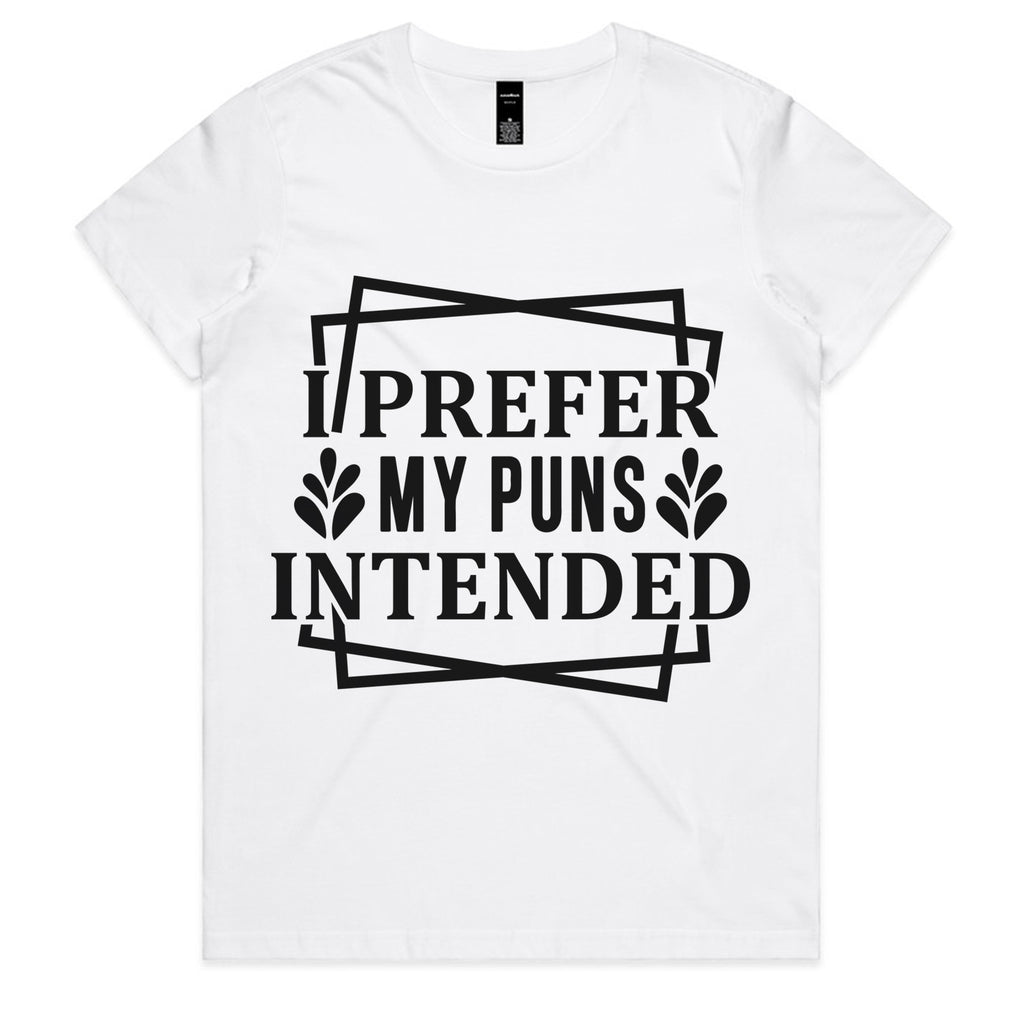 I Prefer My Puns Intended