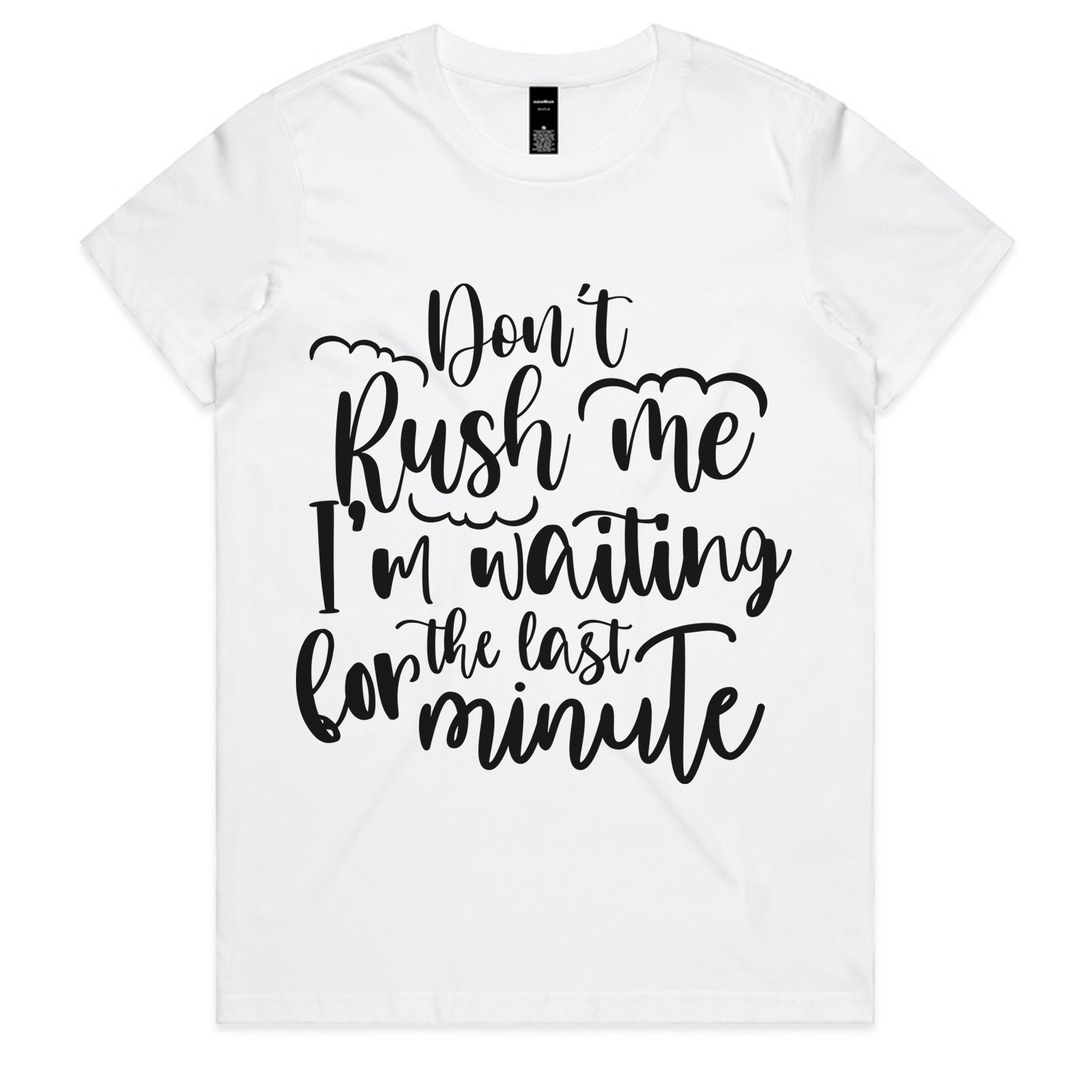 Don’t Rush Me, I’m Waiting for the Last Minute