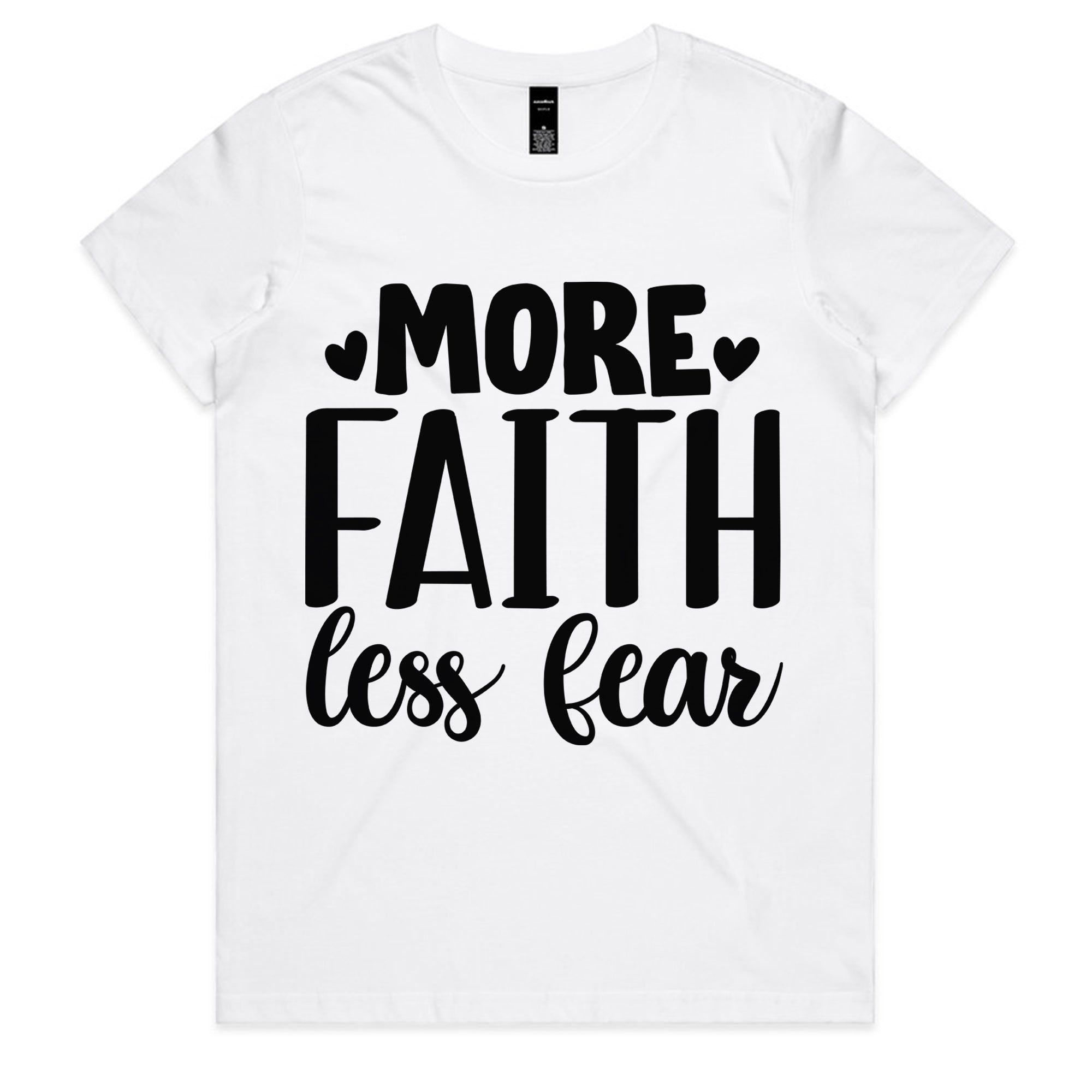 MORE FAITH less fear