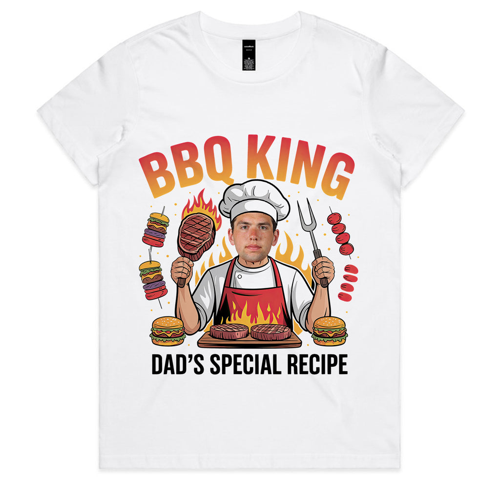 BBQ King Dad’s Special Ricipe Custom T-Shirt