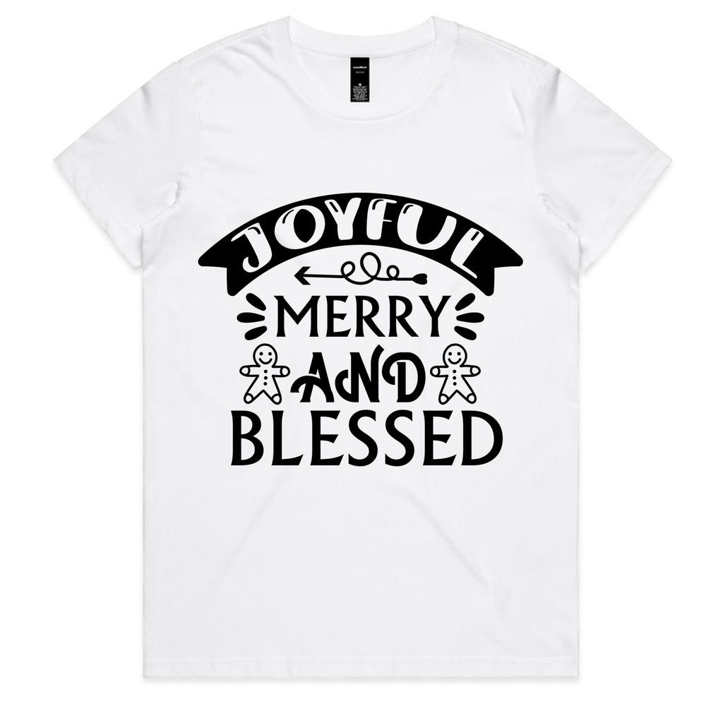 Joyful, Merry, and Blessed T-Shirt