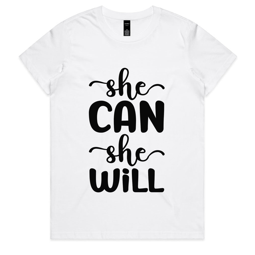 She Can, She Will