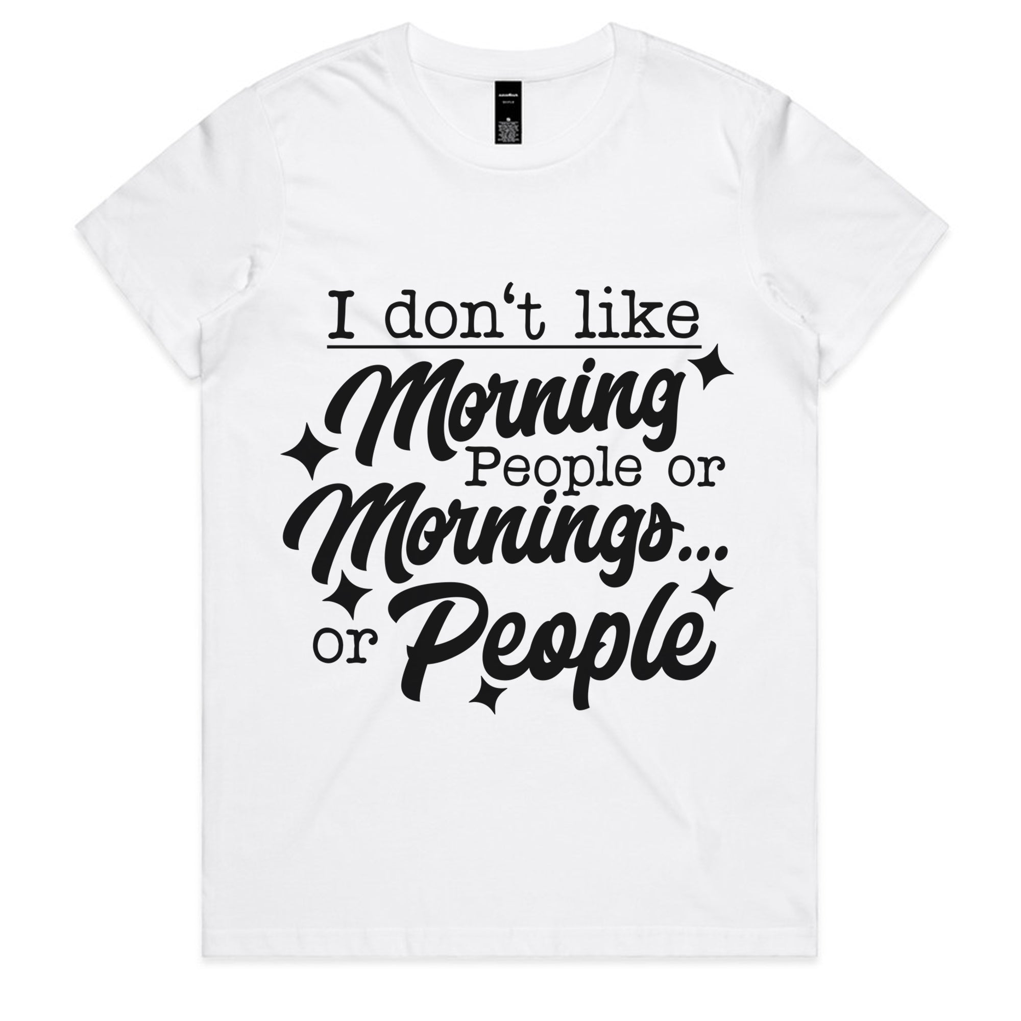 I Don’t Like Morning People or Mornings… or People