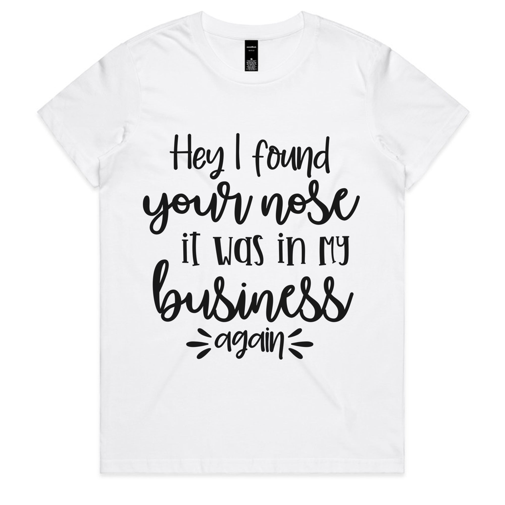 Your Nose in My Business Again