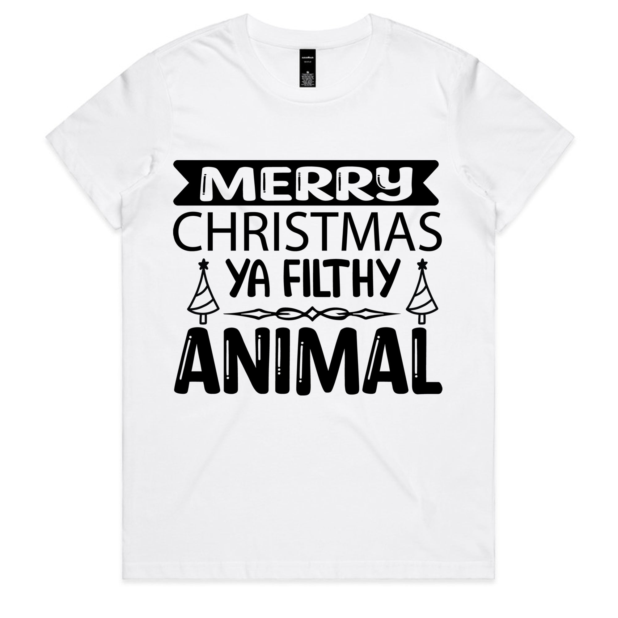 Merry Christmas Ya Filthy Animal T-Shirt