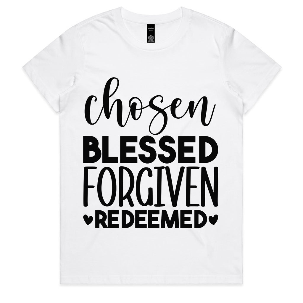 Chosen • Blessed • Forgiven • Redeemed
