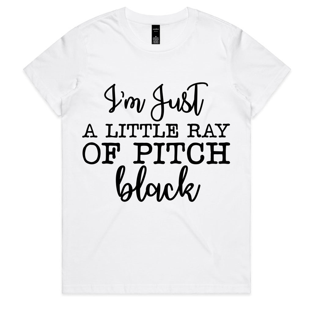 I’m Just a Little Ray of Pitch Black