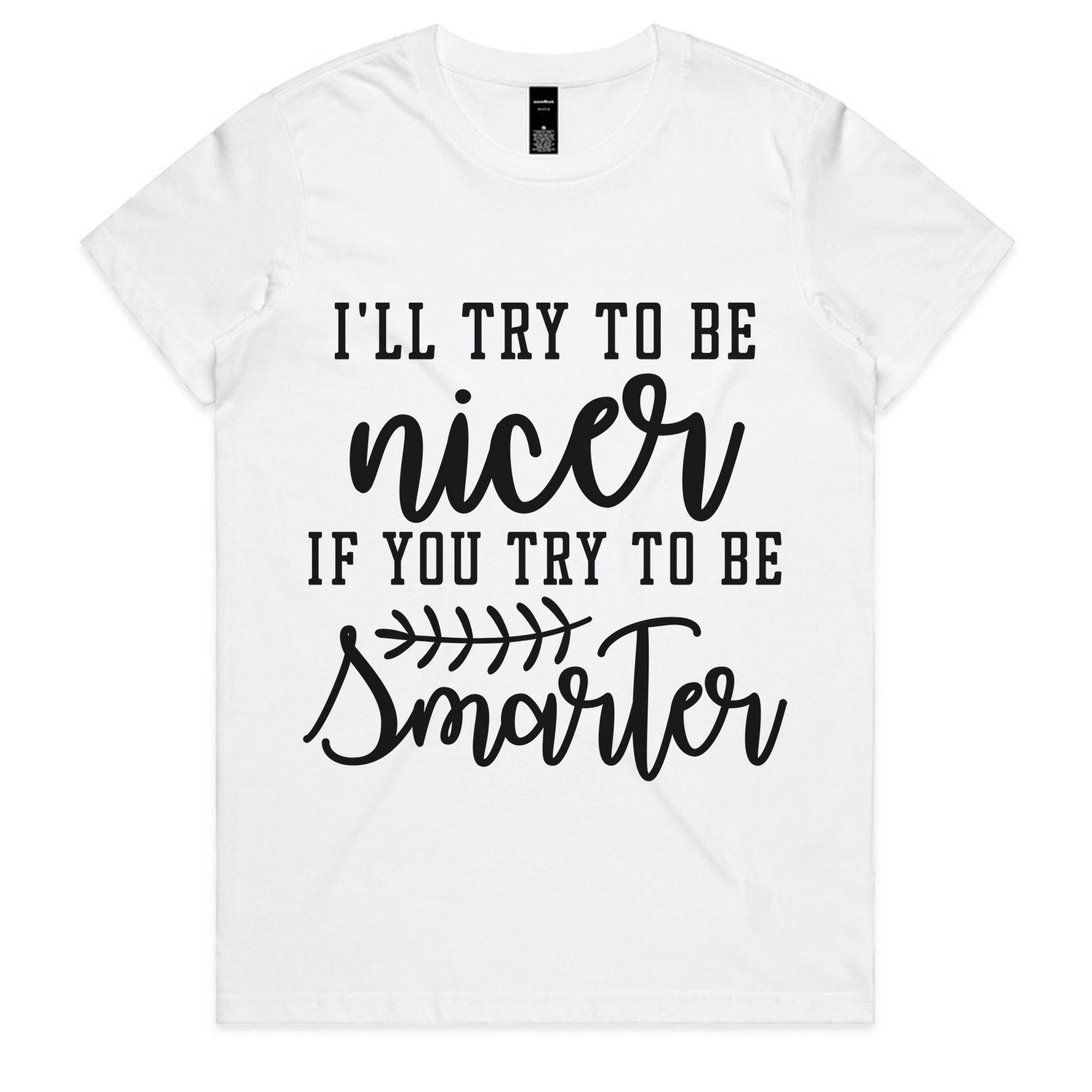 I’ll Try to Be Nicer If You Try to Be Smarter