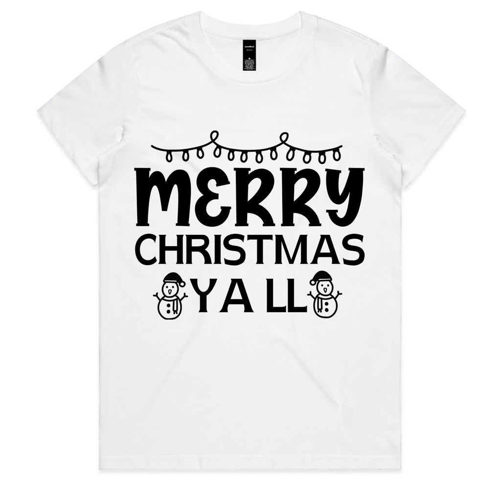 Merry Christmas Y'all T-Shirt