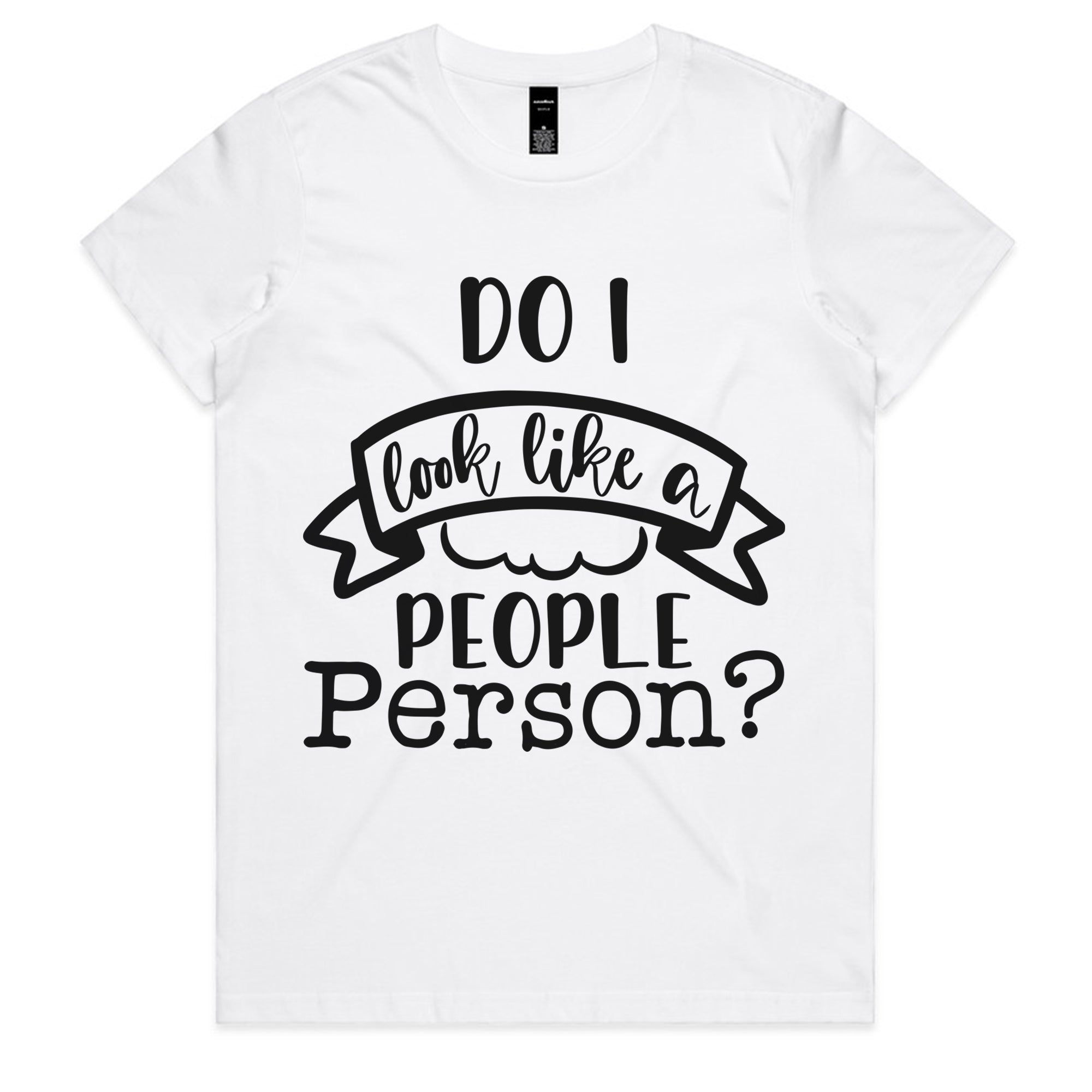 Do I Look Like a People Person?