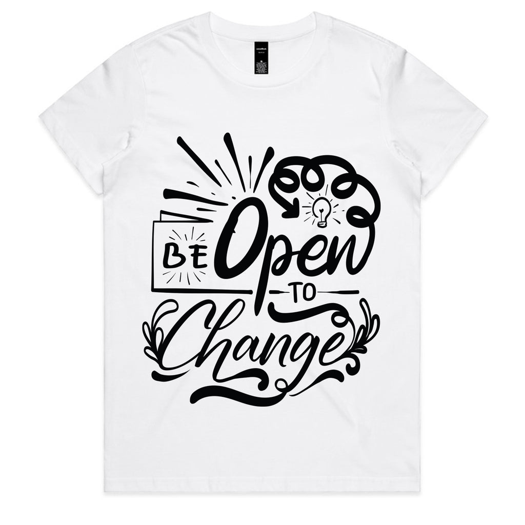 Be Open to Change