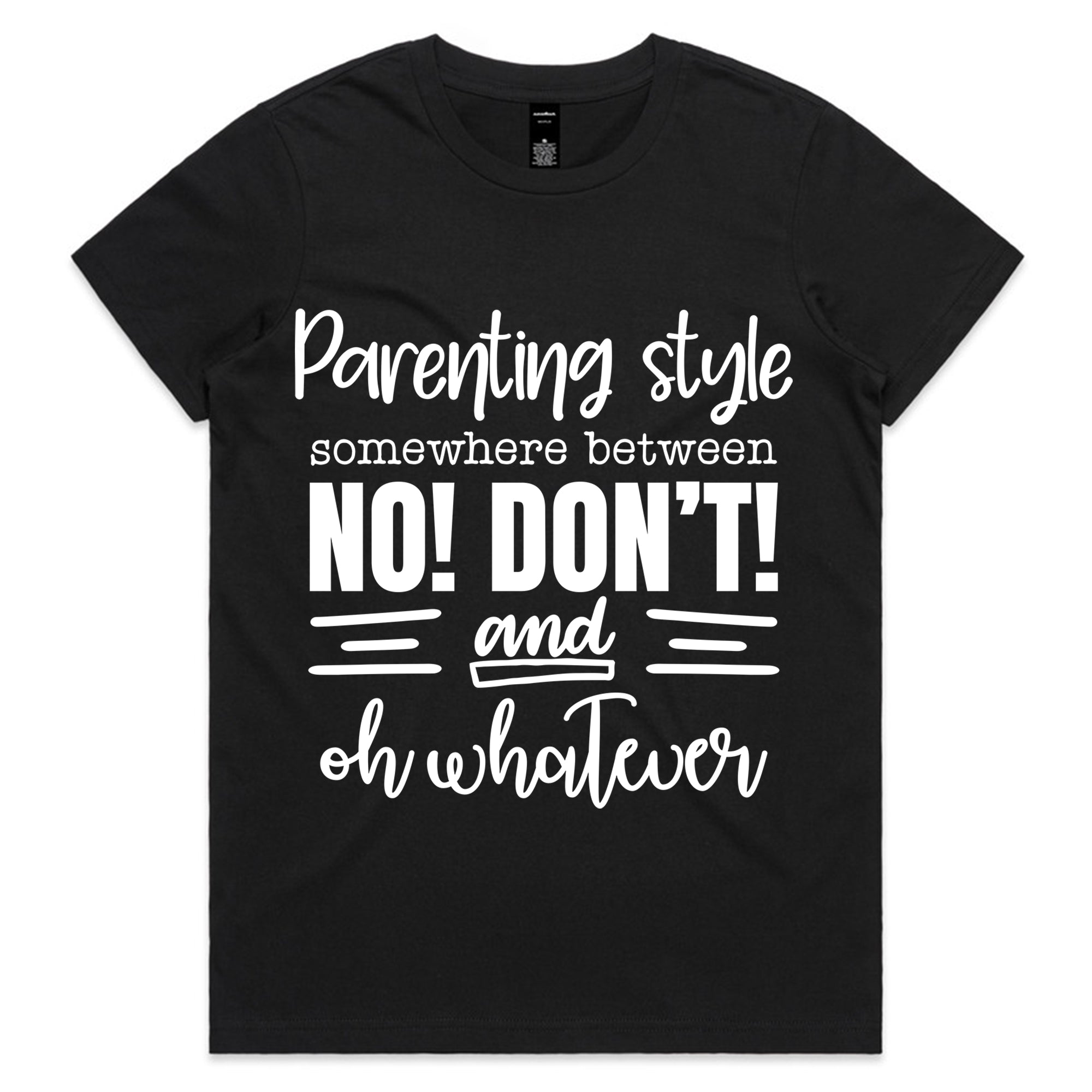 Parenting Style: Somewhere Between No! Don’t! & Oh Whatever
