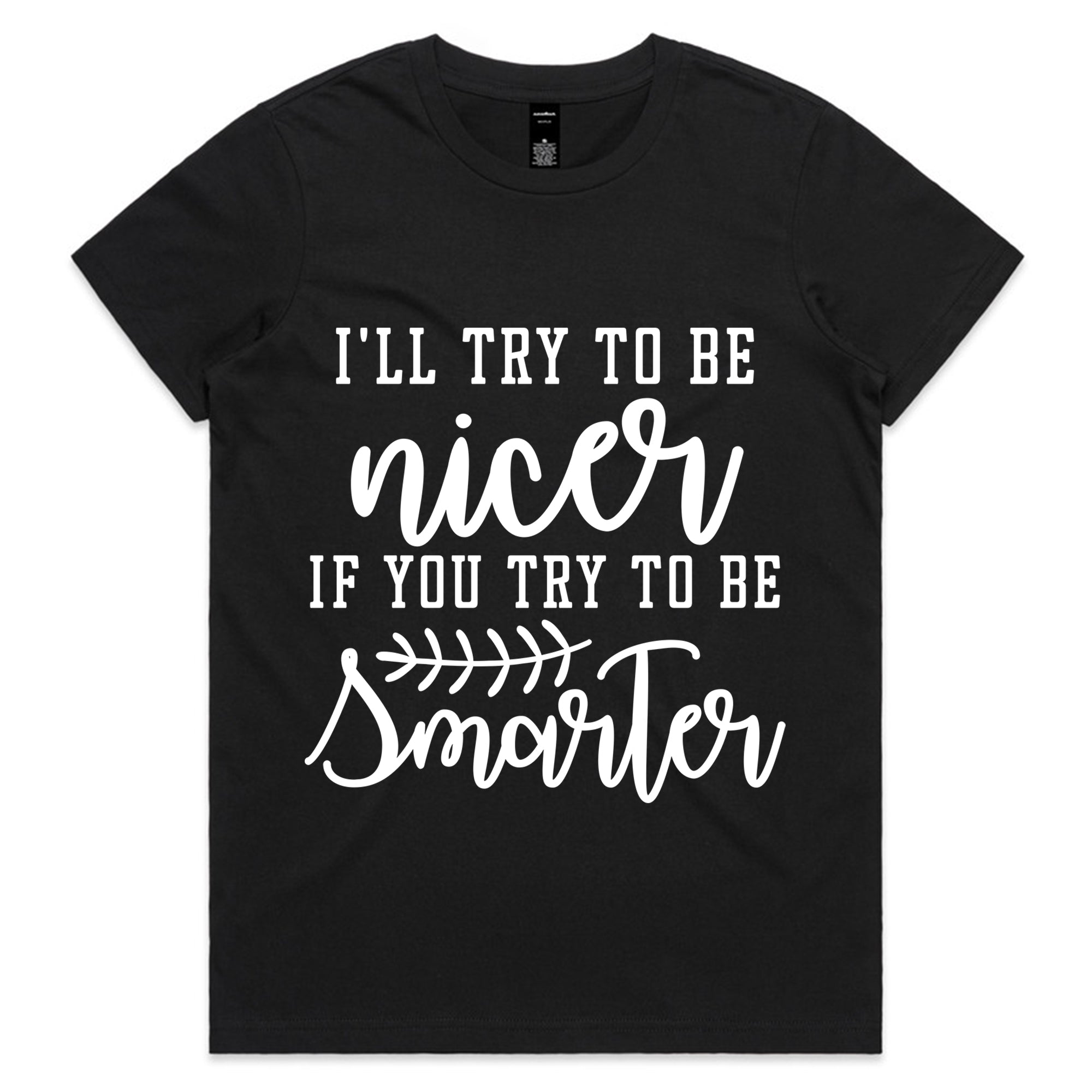 I’ll Try to Be Nicer If You Try to Be Smarter
