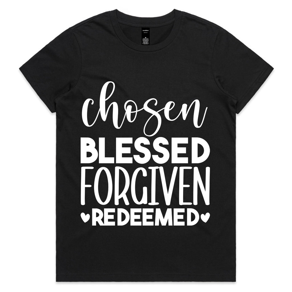 Chosen • Blessed • Forgiven • Redeemed