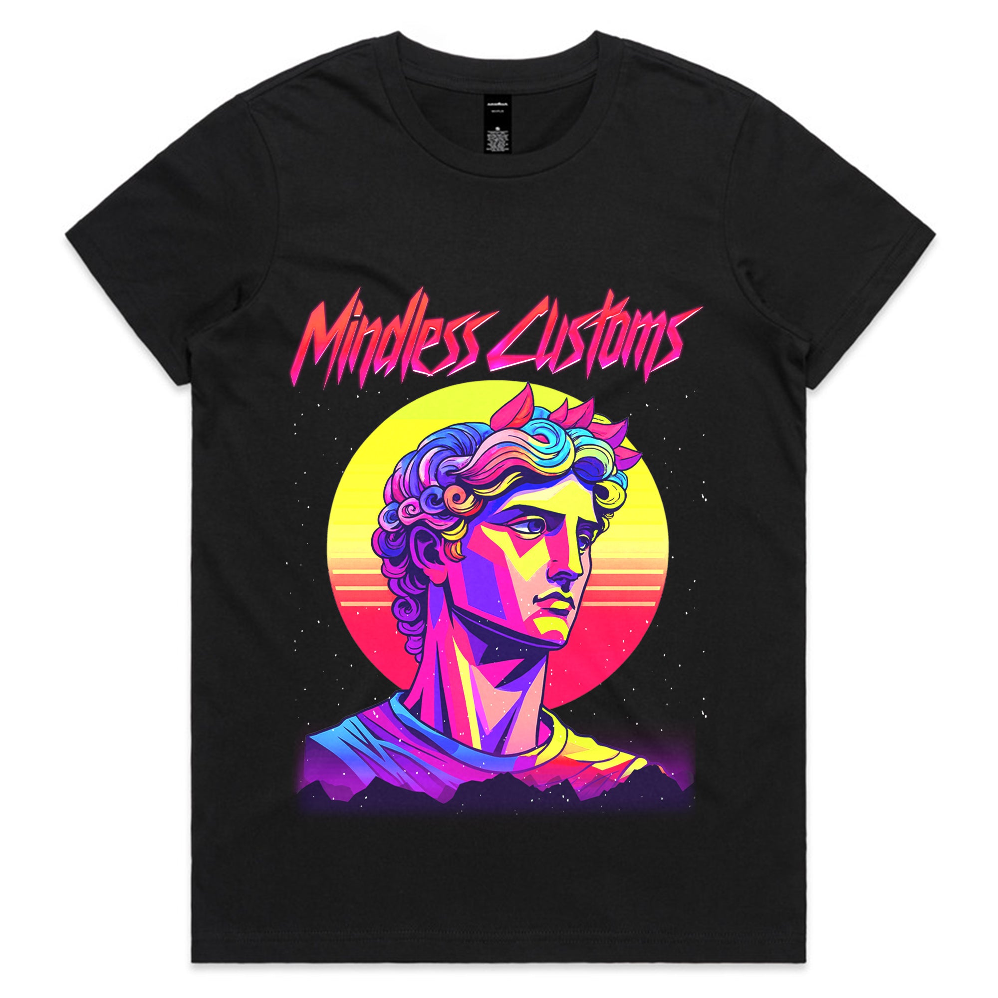 Neon Statue