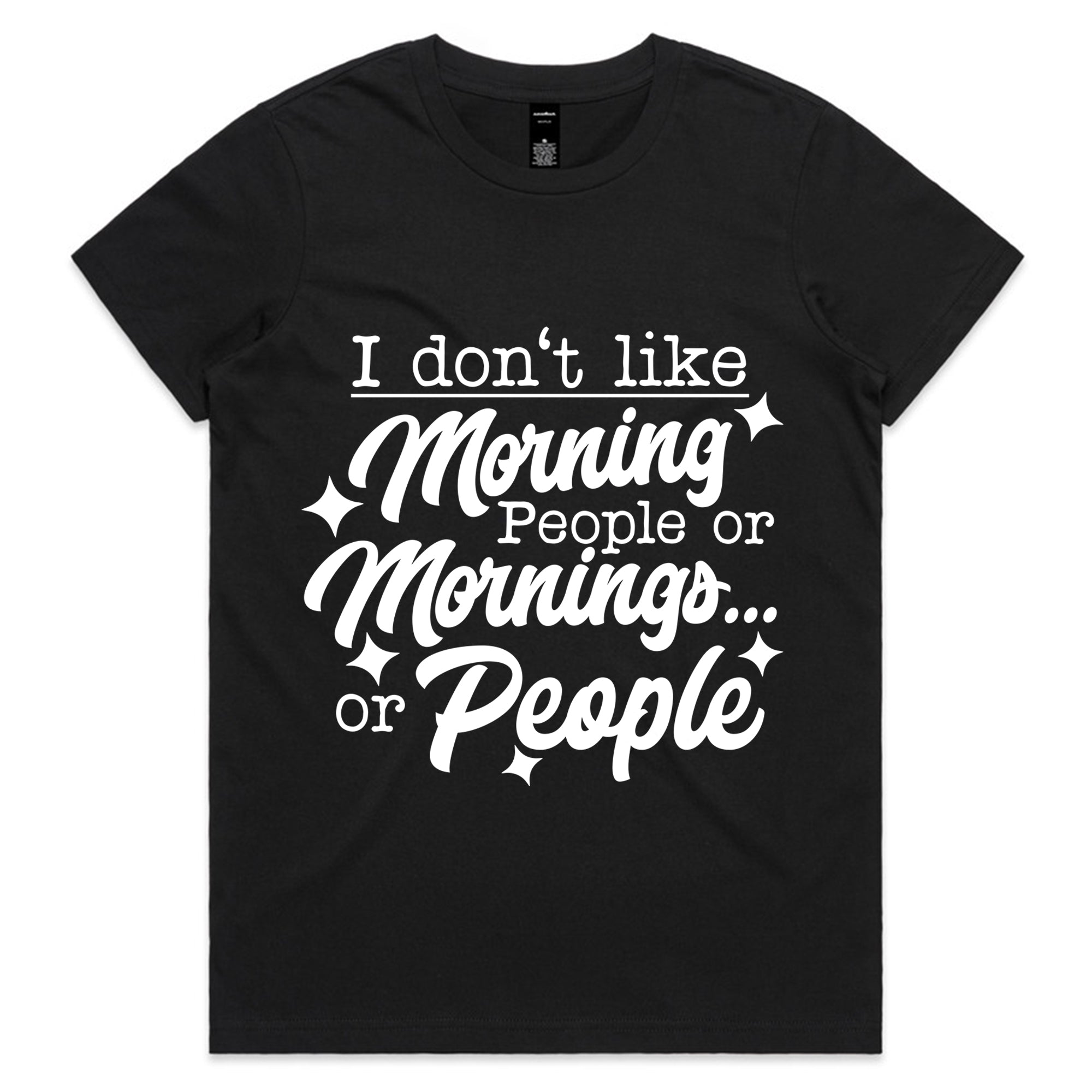 I Don’t Like Morning People or Mornings… or People