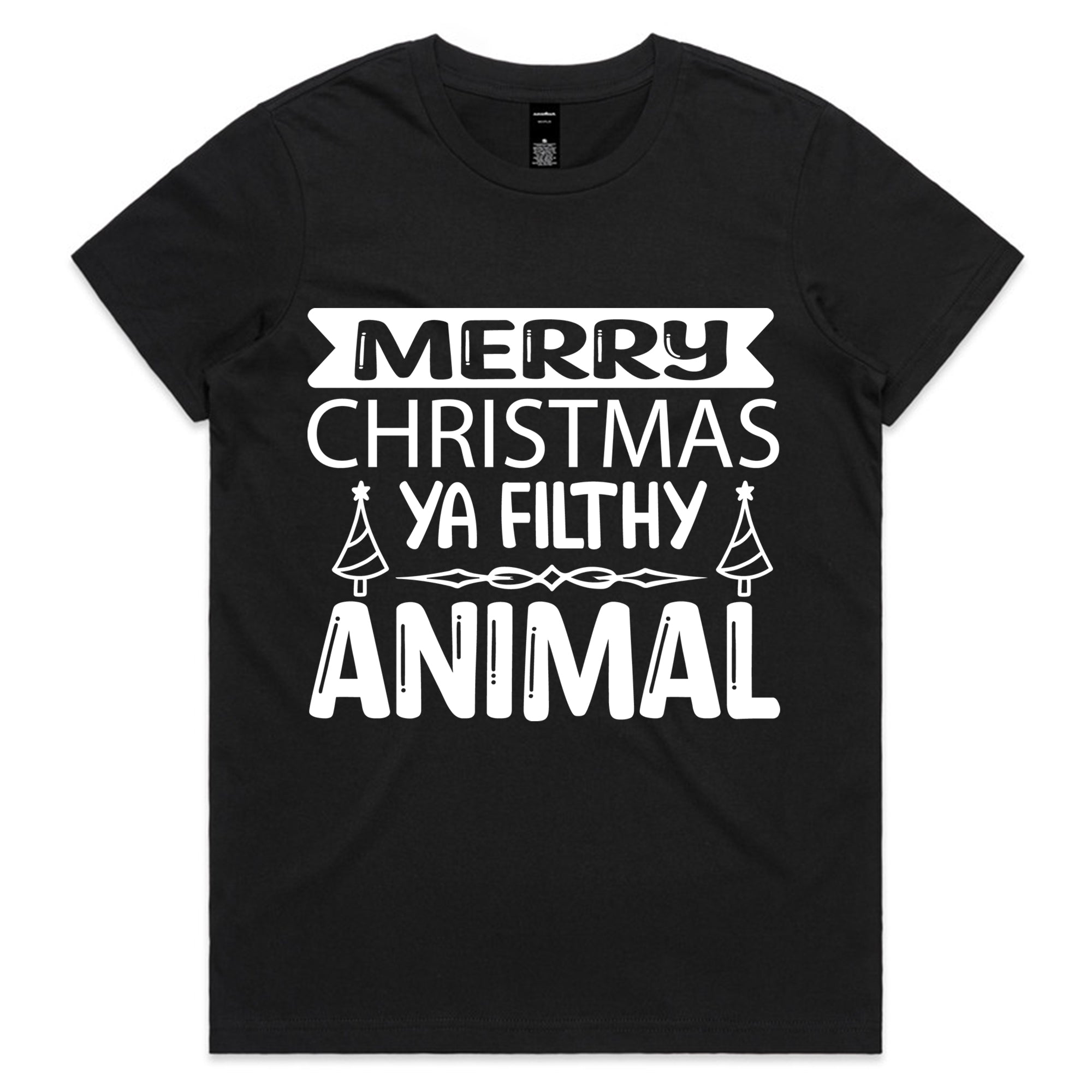 Merry Christmas Ya Filthy Animal T-Shirt