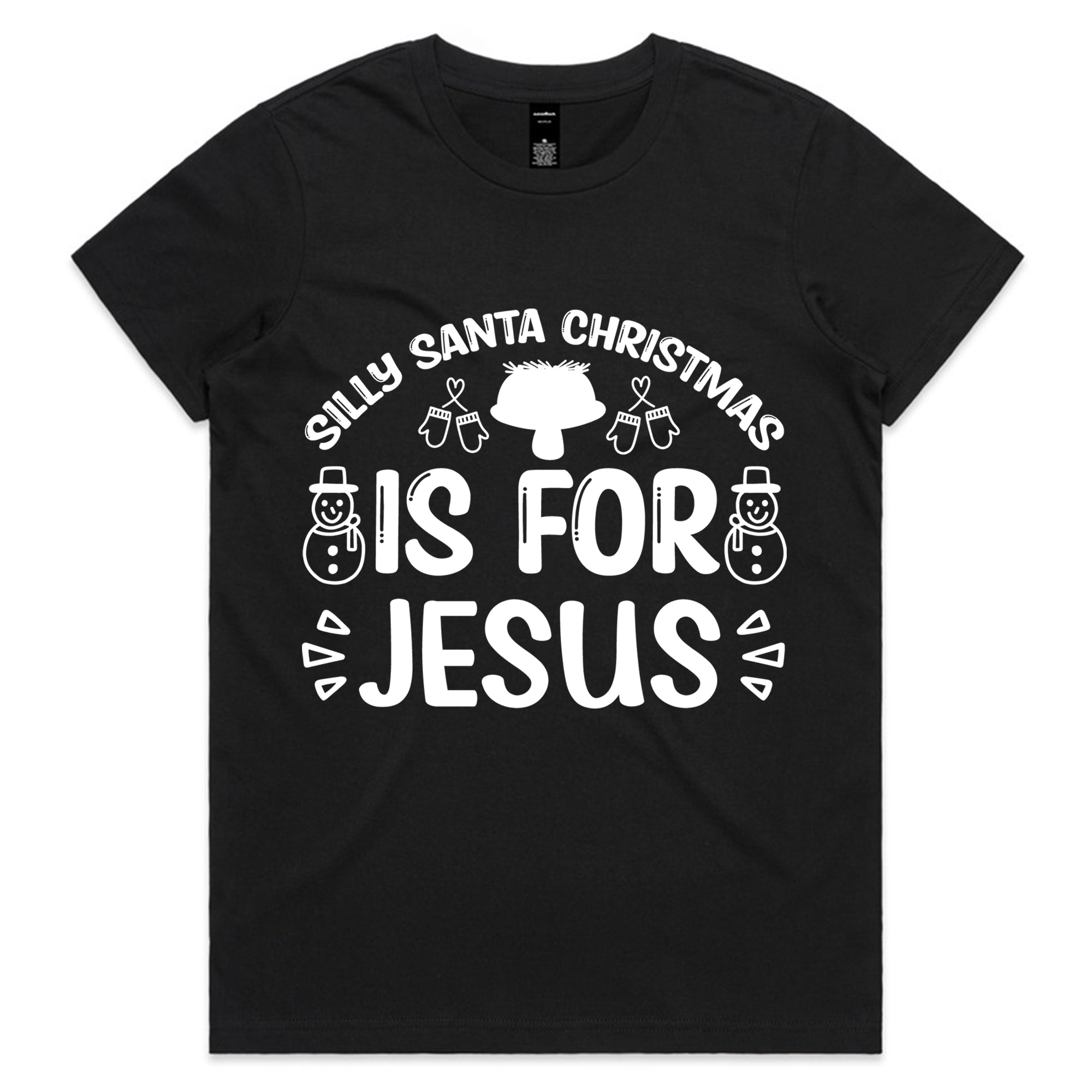 Silly Santa Christmas is for Jesus T-Shirt