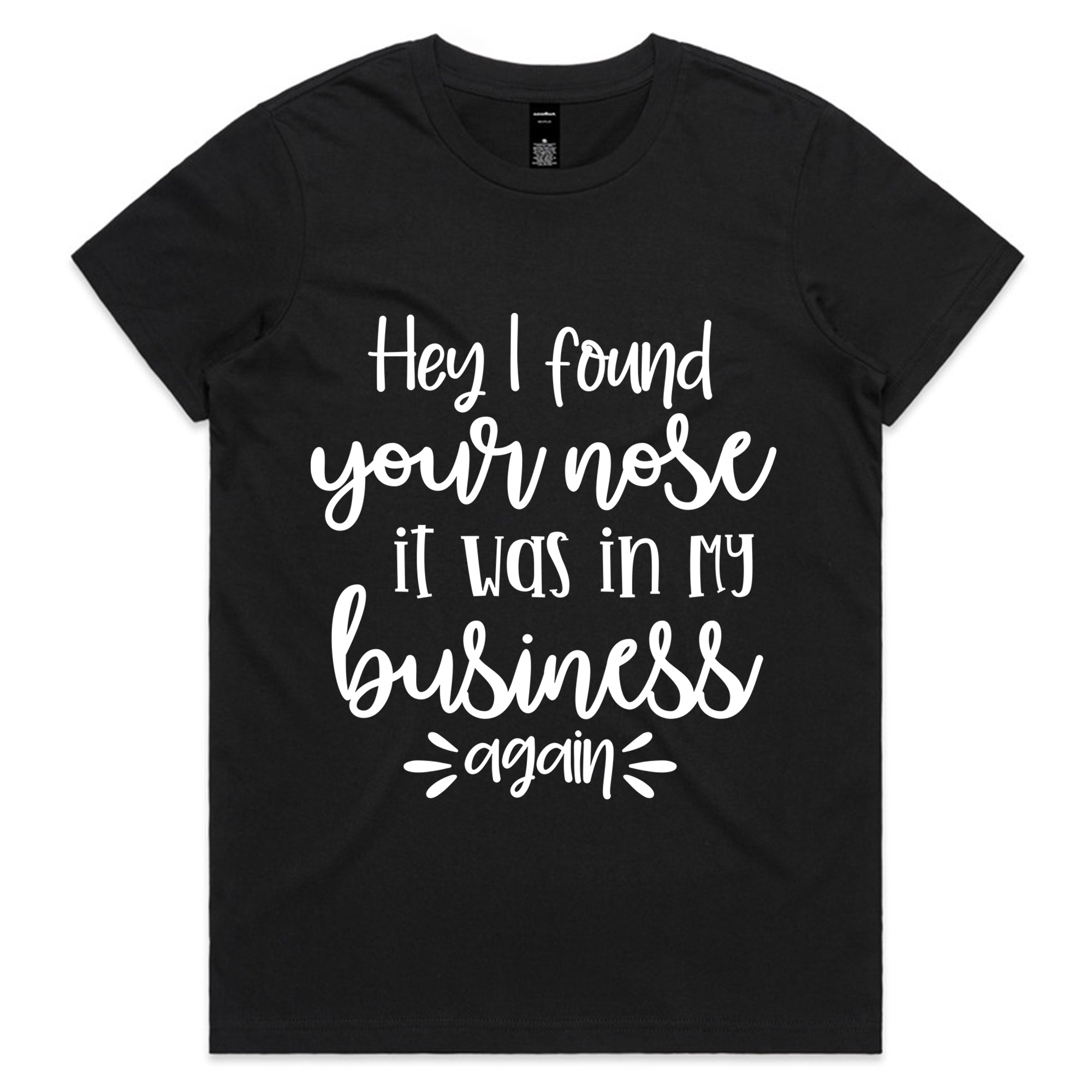 Your Nose in My Business Again