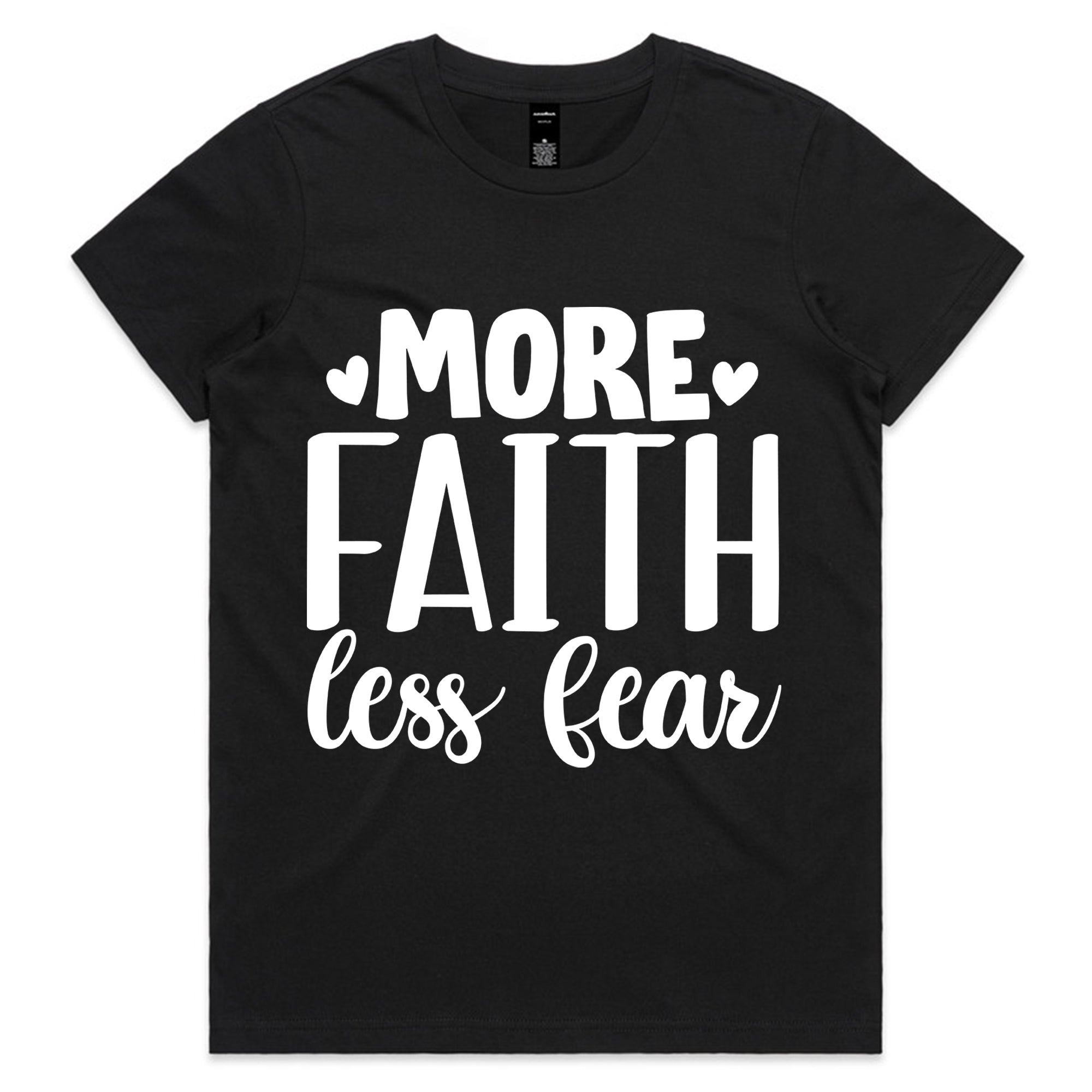 MORE FAITH less fear