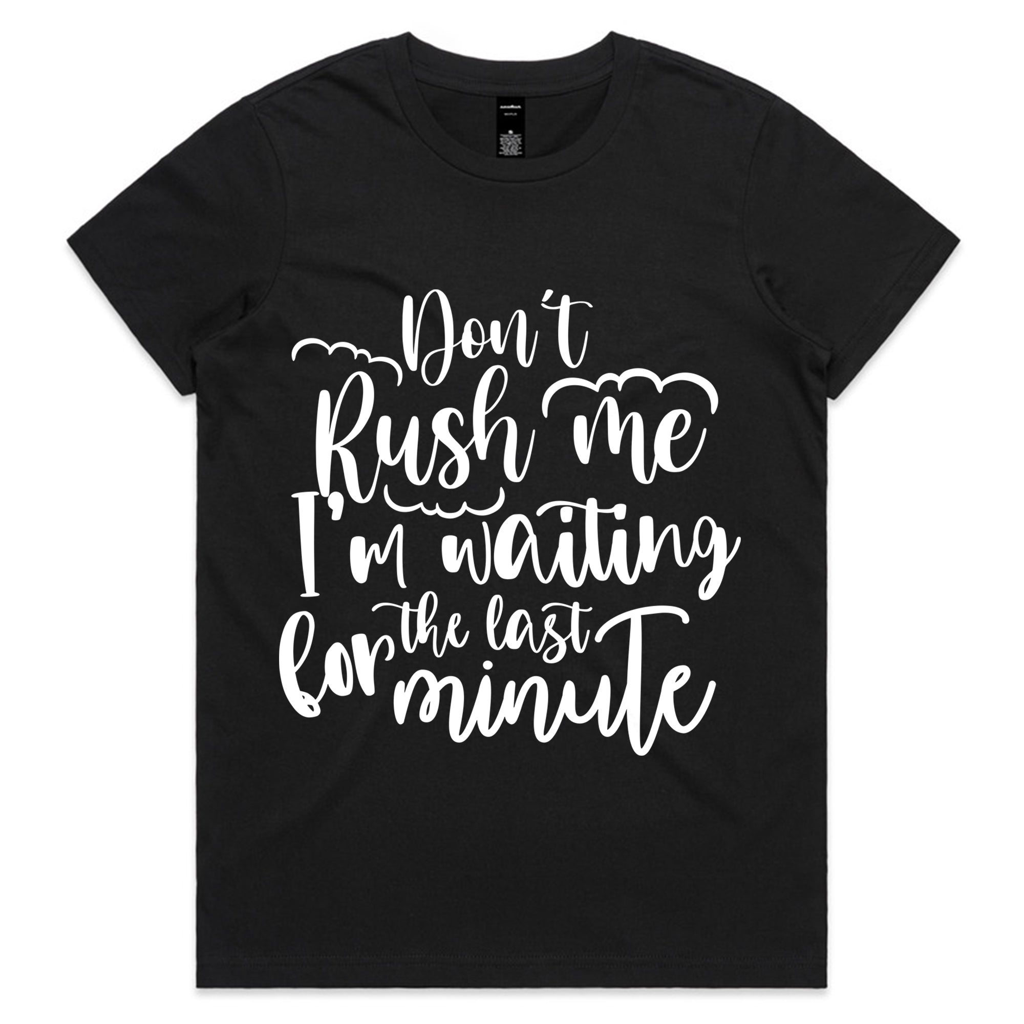 Don’t Rush Me, I’m Waiting for the Last Minute
