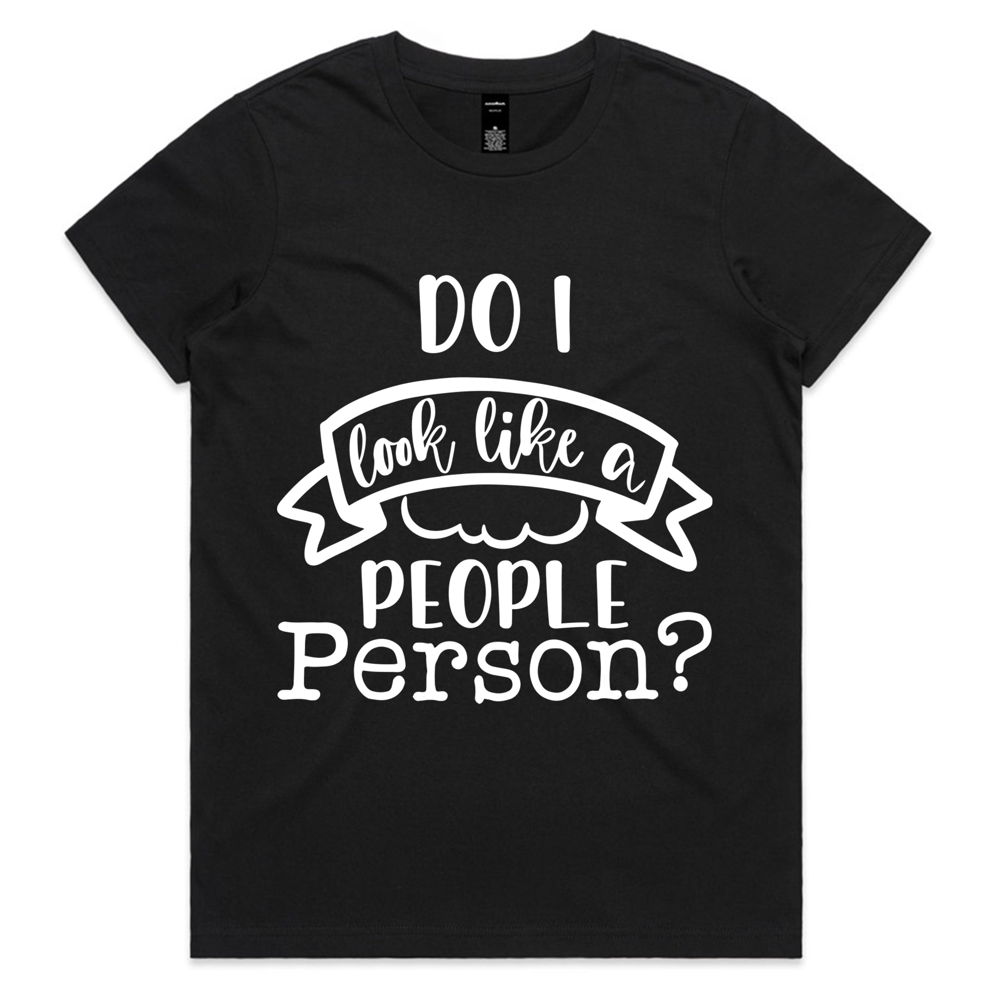 Do I Look Like a People Person?