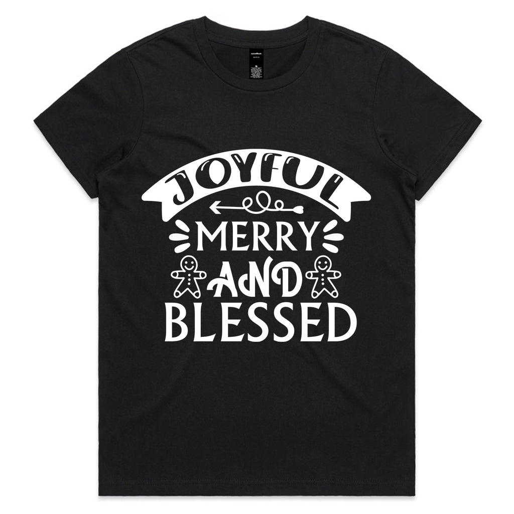 Joyful, Merry, and Blessed T-Shirt