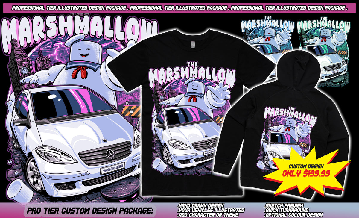 Pro Tier Illustrated Design Package - Upload Your Own Image