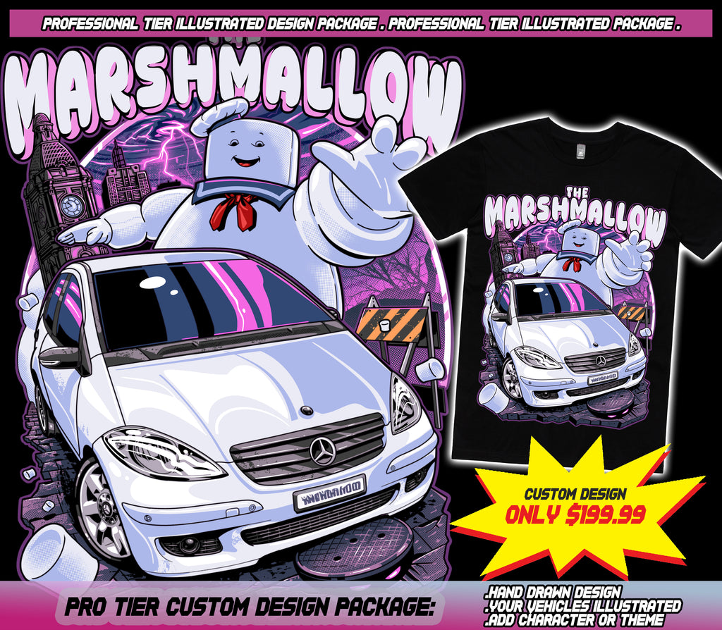 Pro Tier Illustrated Design Package - Upload Your Own Image