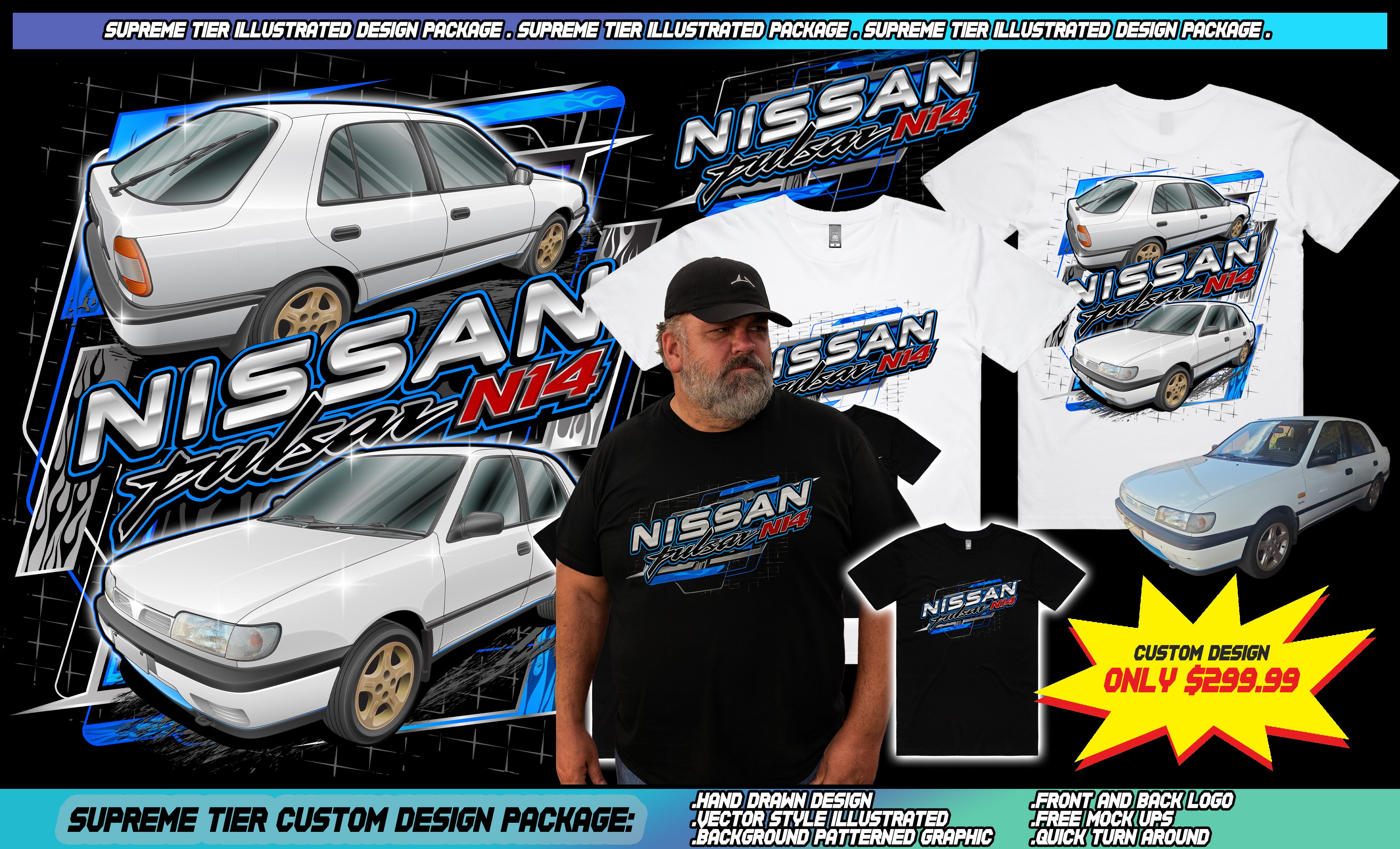 Supreme Tier Illustrated Design Package - Illustrated Design Package