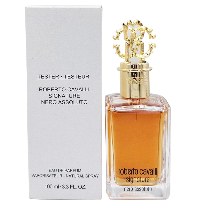 ROBERTO CAVALLI SIGNATURE NERO ASSOLUTO (W) EDP 100ML TEST AUTHENTIC