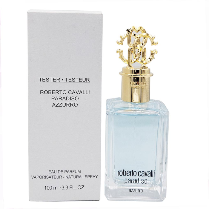 ROBERTO CAVALLI PARADISO AZZURRO (W) EDP 100ML TEST AUTHENTIC